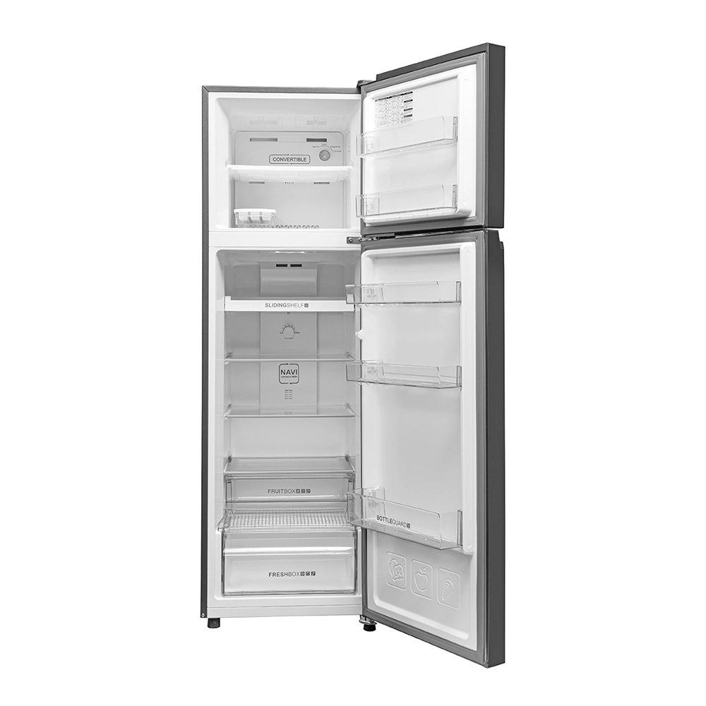 Haier 268L  2 Star  Nickel Steel   Double Door Refrigerator